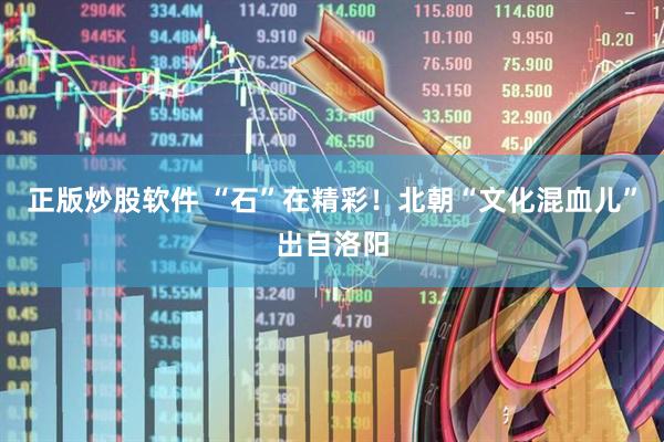 正版炒股软件 “石”在精彩！北朝“文化混血儿”出自洛阳