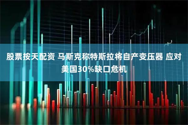 股票按天配资 马斯克称特斯拉将自产变压器 应对美国30%缺口危机